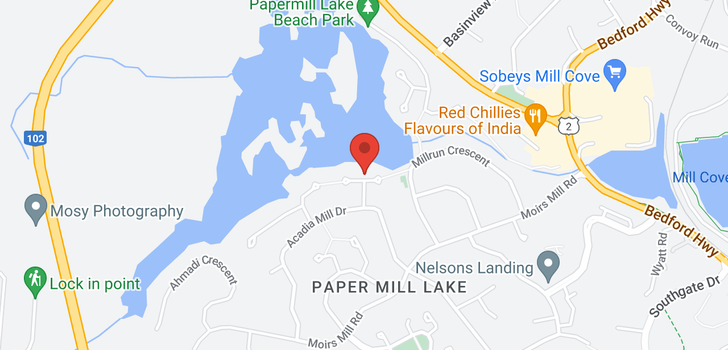 map of 59 Paper Mill Lane